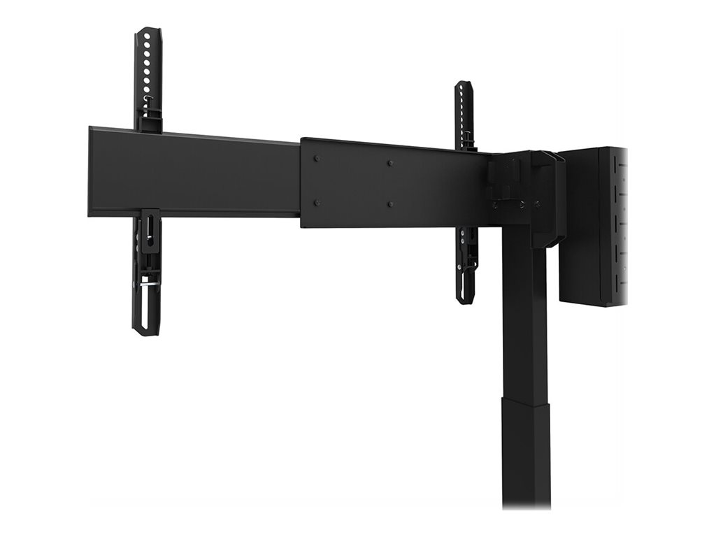 Neomounts MOVE ADM-875BL2 Screen adapter from 1 to 2 screens - 42-65" - max 40 kg/screen - VESA 100x100-800x400 - lockable (excl. lock) - su