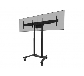 Neomounts MOVE ADM-875BL2 Screen adapter from 1 to 2 screens - 42-65" - max 40 kg/screen - VESA 100x100-800x400 - lockable (excl. lock) - su
