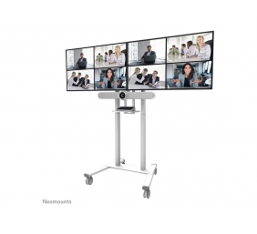 Neomounts MOVE ADM-875WH2 Screen adapter from 1 to 2 screens - 42-65" - max 40 kg/screen - VESA 100x100-800x400 - lockable (excl. lock) - su