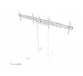 Neomounts MOVE ADM-875WH2 Screen adapter from 1 to 2 screens - 42-65" - max 40 kg/screen - VESA 100x100-800x400 - lockable (excl. lock) - su