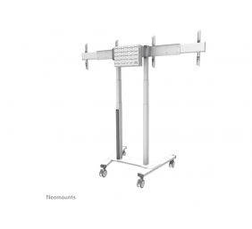 Neomounts MOVE ADM-875WH2 Screen adapter from 1 to 2 screens - 42-65" - max 40 kg/screen - VESA 100x100-800x400 - lockable (excl. lock) - su