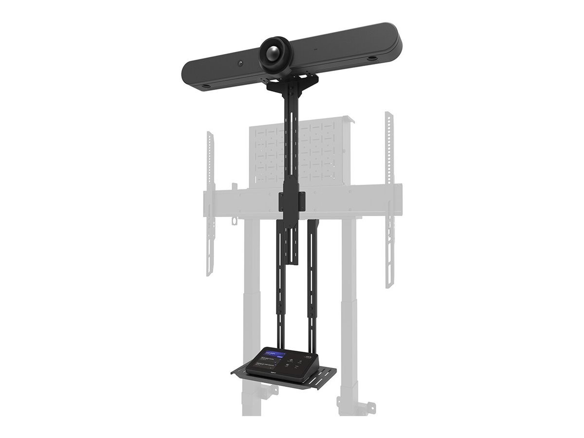 Neomounts MOVE AFL-875BL1 Videobar and multimedia kit - max 9 kg - universal and Logitech adapter - suitable for FL55-/WL55-875BL1/WH1 - bla | Neomounts