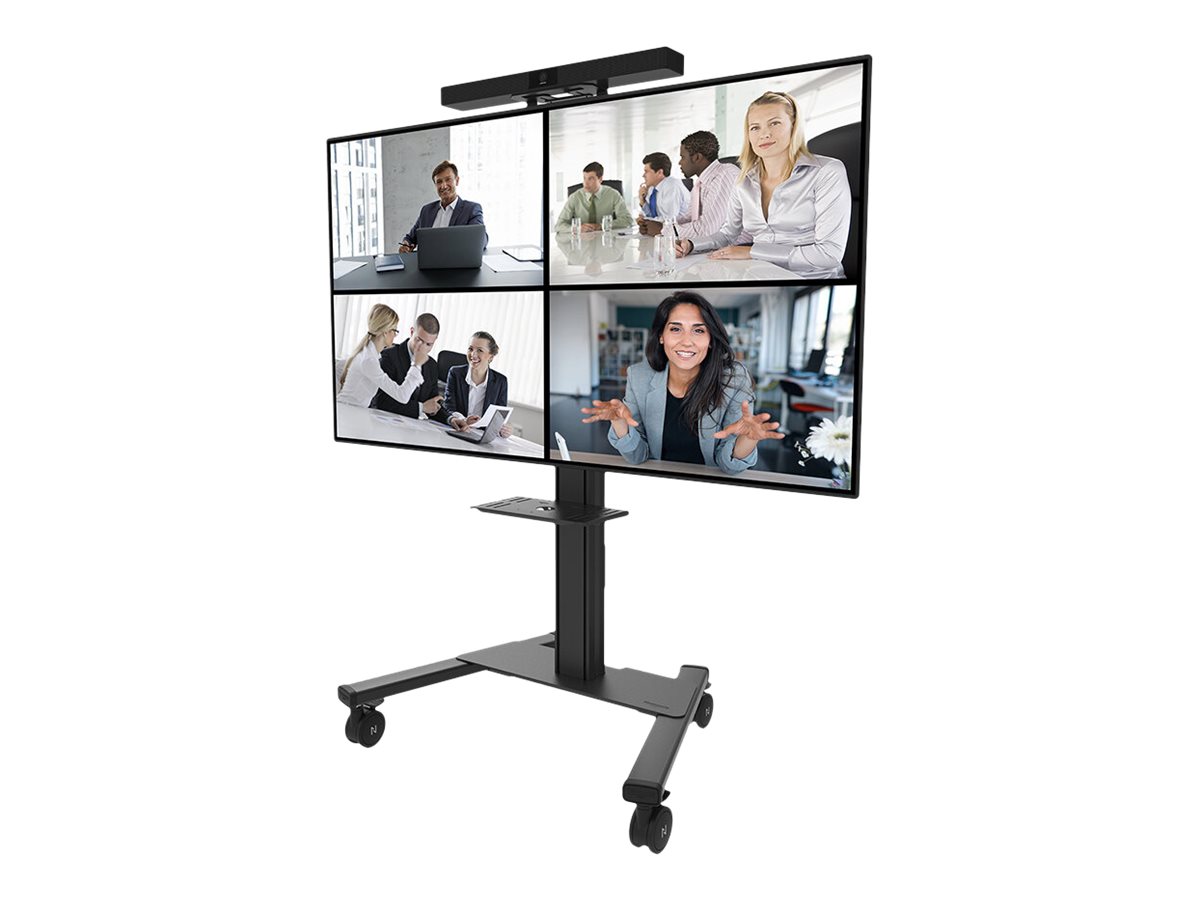 Neomounts MOVE AV1-825BL Videobar and multimedia kit - max 9 kg - universal and Bose Professional adapter - suitable for FL50S-825BL1 - blac