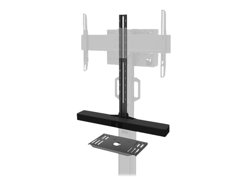 Neomounts MOVE AV1-825BL Videobar and multimedia kit - max 9 kg - universal and Bose Professional adapter - suitable for FL50S-825BL1 - blac