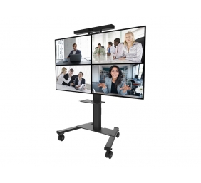 Neomounts MOVE AV1-825BL Videobar and multimedia kit - max 9 kg - universal and Bose Professional adapter - suitable for FL50S-825BL1 - blac