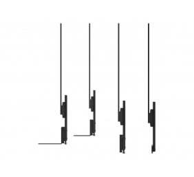 Neomounts AV2-500BL Videobar kit - 43-110" - max 10 kg - VESA 200x200-800x600 - universal - black