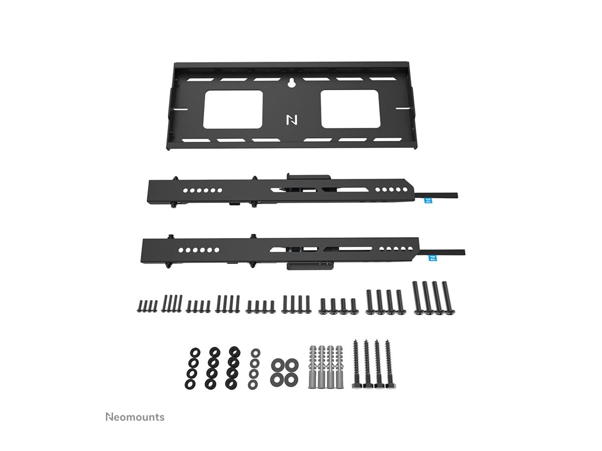 Neomounts LEVEL-750 WL30-750BL14 Fixed heavy duty wall mount - 32-75" screen - max 100 kg - VESA 100x100-400x400 - d 4,2 cm - level adjustme | Neomounts