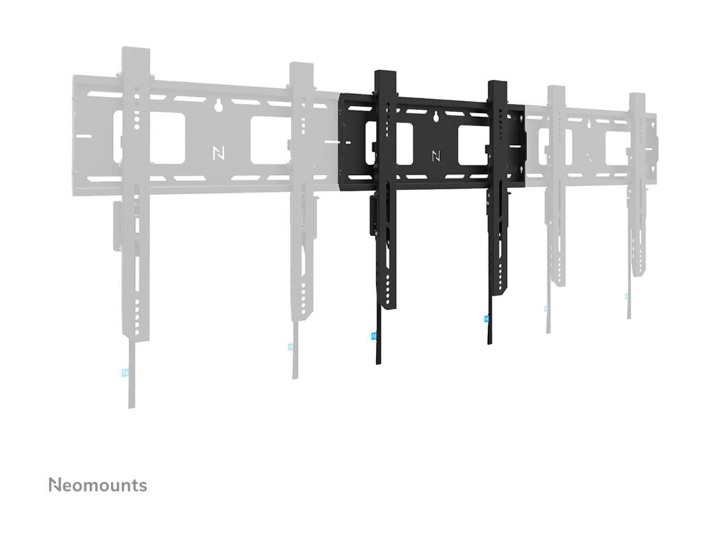 Neomounts LEVEL-750 WL30-750BL14 Fixed heavy duty wall mount - 32-75" screen - max 100 kg - VESA 100x100-400x400 - d 4,2 cm - level adjustme | Neomounts