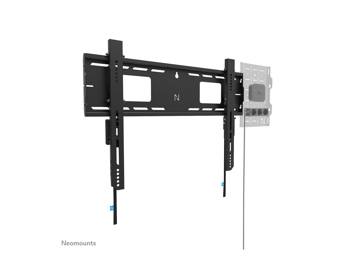 Neomounts LEVEL-750 WL30-750BL16 Fixed heavy duty wall mount - 42-86" screen - max 125 kg - VESA 100x100-600x400 - d 4,2 cm - level adjustme | Neomounts