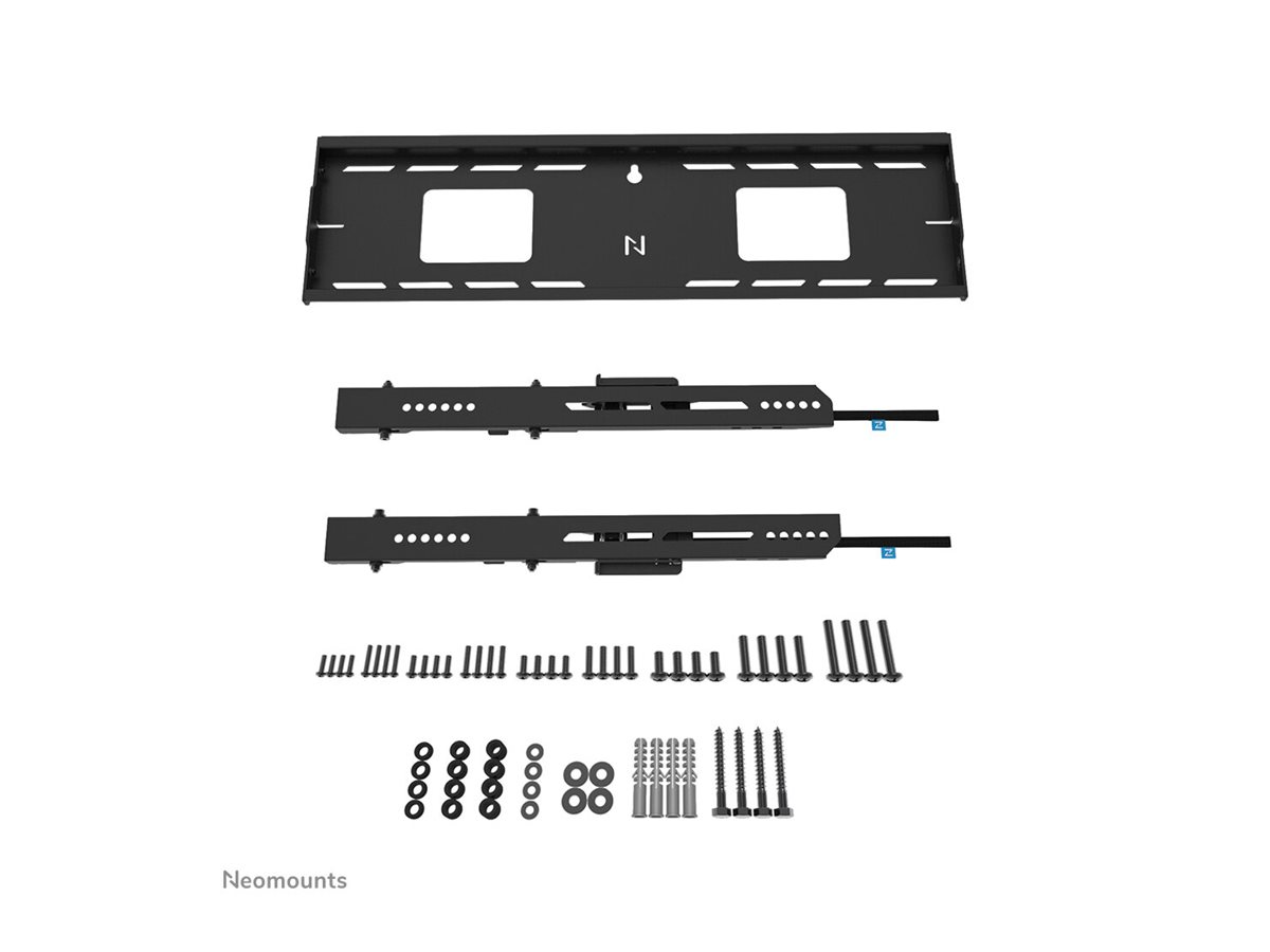 Neomounts LEVEL-750 WL30-750BL16 Fixed heavy duty wall mount - 42-86" screen - max 125 kg - VESA 100x100-600x400 - d 4,2 cm - level adjustme | Neomounts
