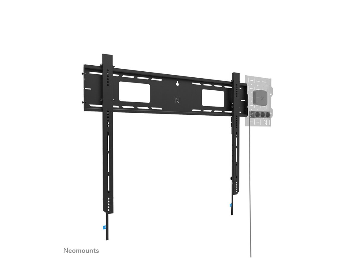 Neomounts LEVEL-750 WL30-750BL18 Fixed heavy duty wall mount - 43-98" screen - max 125 kg - VESA 100x100-800x600 - d 4,2 cm - level adjustme | Neomounts