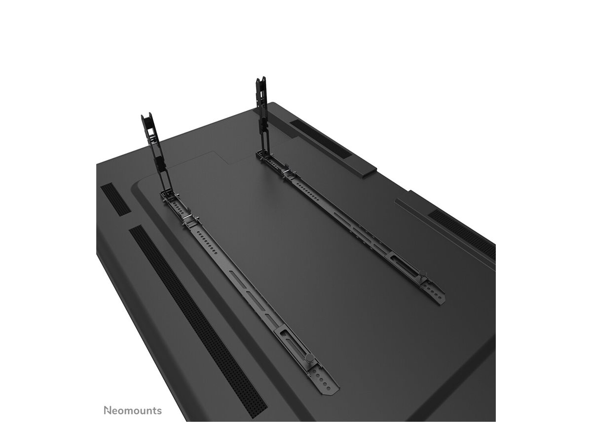 Neomounts LEVEL-750 WL30-750BL18P Fixed heavy duty wall mount - 50-98" screen - max 100 kg - VESA 100x100-500x800 - d 4,2 cm - level adjustm | Neomounts