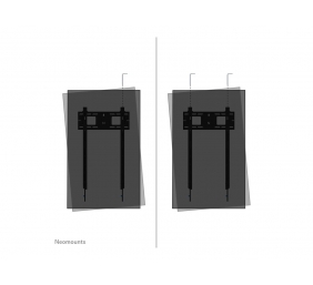 Neomounts LEVEL-750 WL30-750BL18P Fixed heavy duty wall mount - 50-98" screen - max 100 kg - VESA 100x100-500x800 - d 4,2 cm - level adjustm | Neomounts