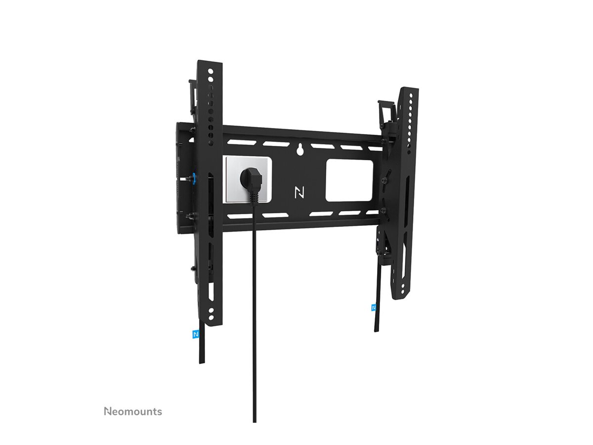 Neomounts LEVEL-750 WL35-750BL14 Tiltable heavy duty wall mount - 32-75" screen - max 100 kg - VESA 100x100-400x400 - d 9,3 cm - level adjus | Neomounts