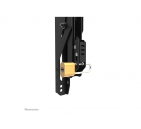 Neomounts LEVEL-750 WL35-750BL16 Tiltable heavy duty wall mount - 42-86" screen - max 125 kg - VESA 100x100-600x400 - d 9,3 cm - level adjus