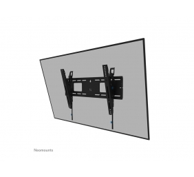 Neomounts LEVEL-750 WL35-750BL16 Tiltable heavy duty wall mount - 42-86" screen - max 125 kg - VESA 100x100-600x400 - d 9,3 cm - level adjus