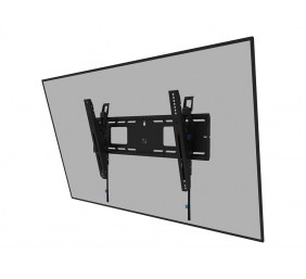 Neomounts LEVEL-750 WL35-750BL16 Tiltable heavy duty wall mount - 42-86" screen - max 125 kg - VESA 100x100-600x400 - d 9,3 cm - level adjus