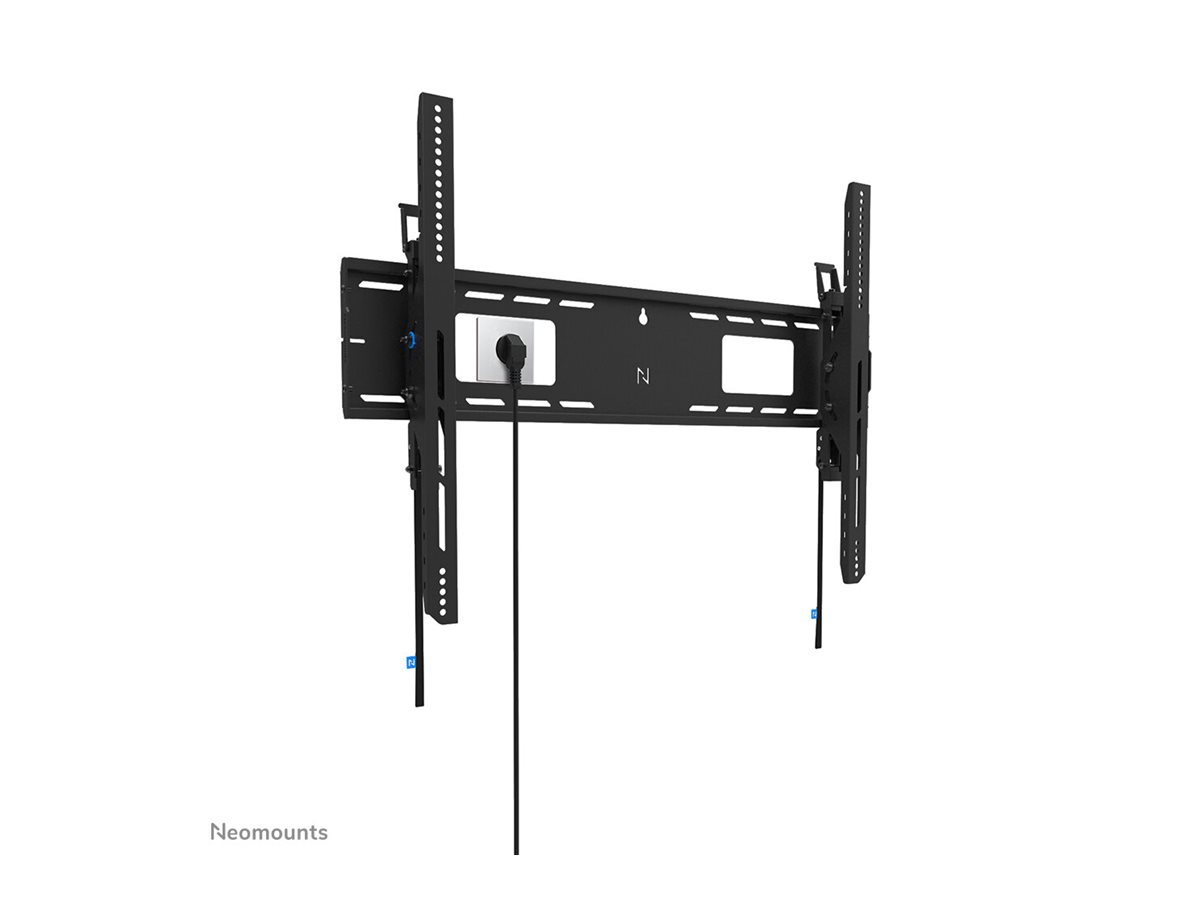 Neomounts LEVEL-750 WL35-750BL18 Tiltable heavy duty wall mount - 43-98" screen - max 125 kg - VESA 100x100-800x600 - d 9,3 cm - level adjus | Neomounts