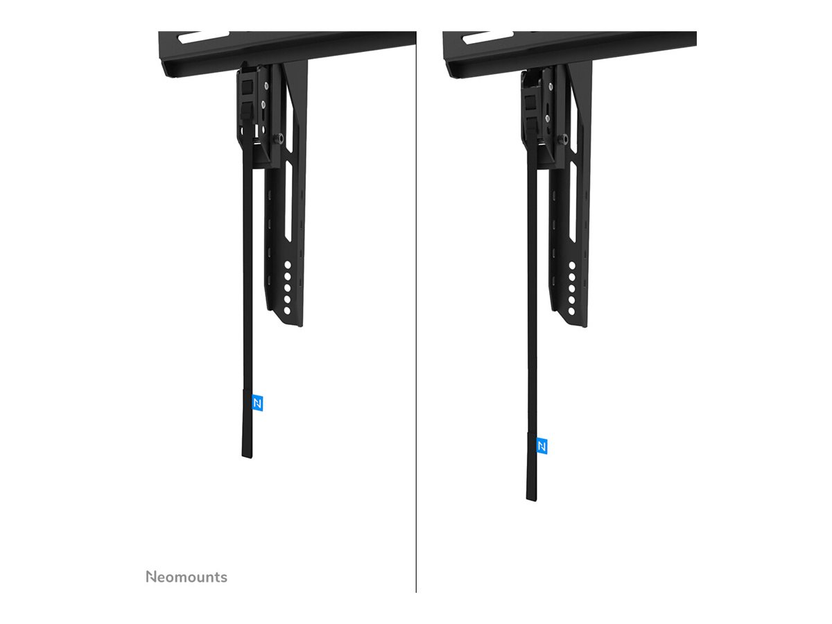 Neomounts LEVEL-750 WL35-750BL18 Tiltable heavy duty wall mount - 43-98" screen - max 125 kg - VESA 100x100-800x600 - d 9,3 cm - level adjus | Neomounts