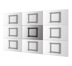 Neomounts WL95-800BL1 Videowall wall mount - 42-70" - max 35 kg - VESA 200x200-600x400 - d 7,8-26,6 cm - push-to-pop-out - micro adjustment