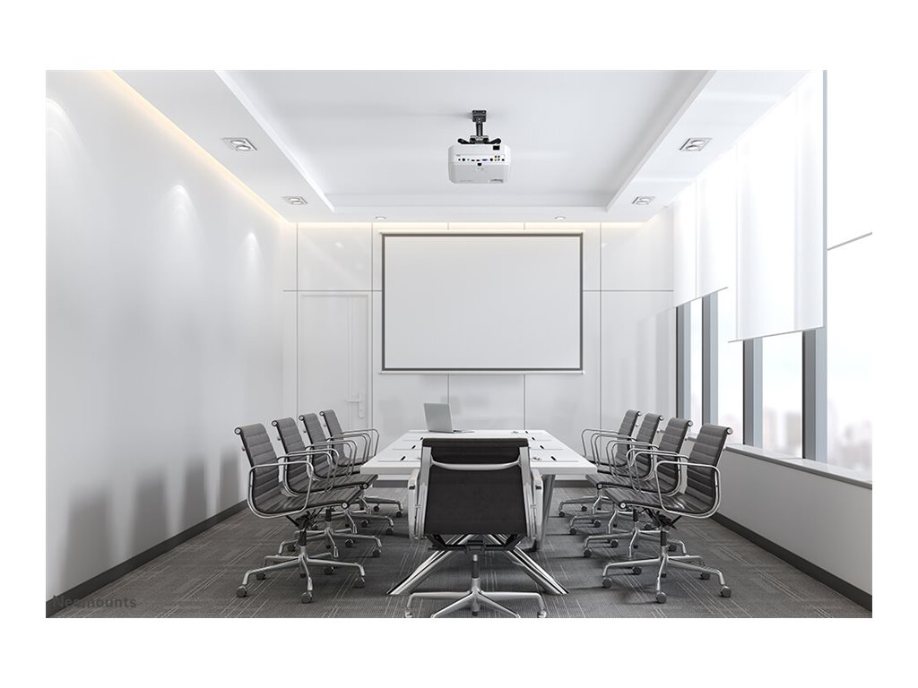 Neomounts Ceiling mount | CL25-530BL1 Beamer ceiling mount | Rotate, Tilt, Swivel | Maximum weight (capacity) 45 kg | Black