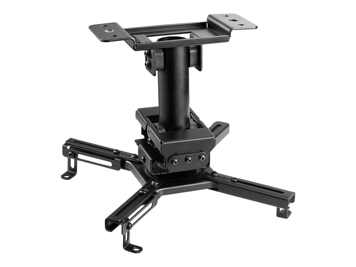 Neomounts Ceiling mount | CL25-530BL1 Beamer ceiling mount | Rotate, Tilt, Swivel | Maximum weight (capacity) 45 kg | Black