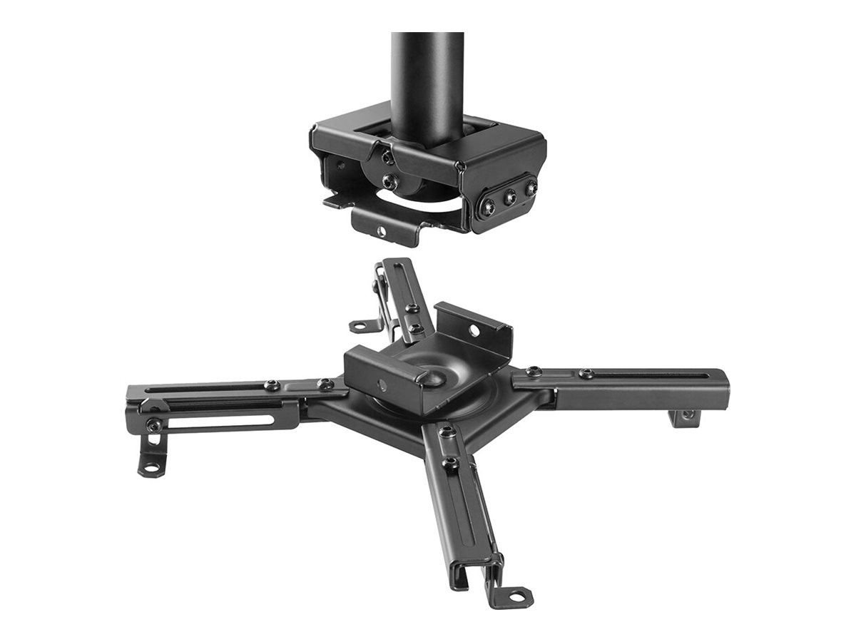 Neomounts Ceiling mount | CL25-530BL1 Beamer ceiling mount | Rotate, Tilt, Swivel | Maximum weight (capacity) 45 kg | Black