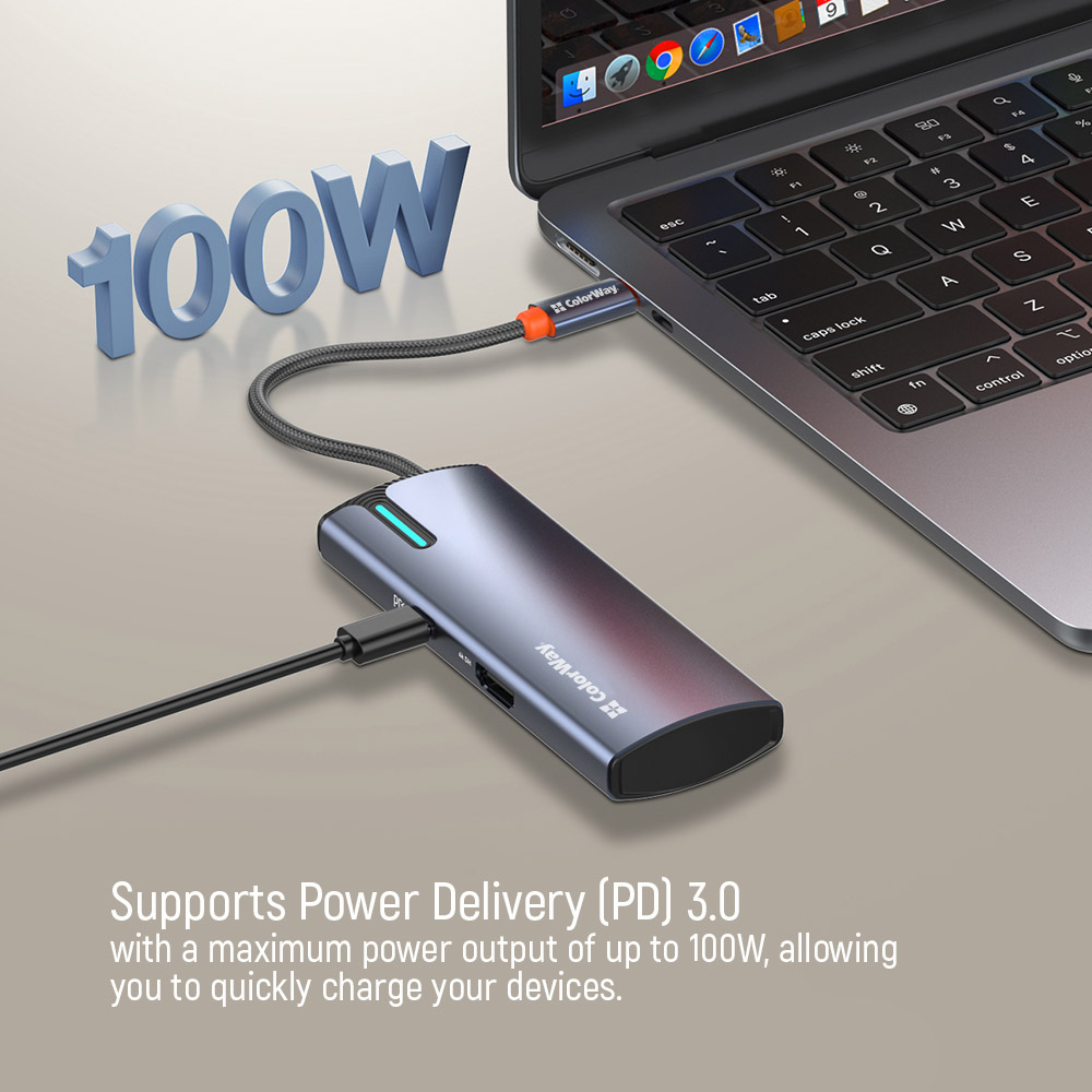 ColorWay 5-in-1 Docking Station | CW-HUB01