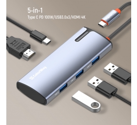 ColorWay 5-in-1 Docking Station | CW-HUB01
