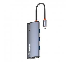 ColorWay 6-in-1 Docking Station | CW-HUB02 | 100 W