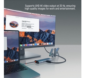 ColorWay 6-in-1 Docking Station | CW-HUB02 | 100 W