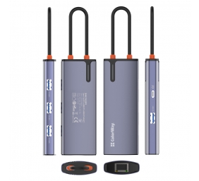 ColorWay 6-in-1 Docking Station | CW-HUB03 | 100 W