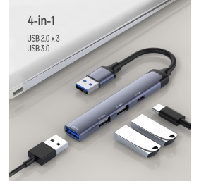 ColorWay 4-in-1 Docking Station | CW-HUB05
