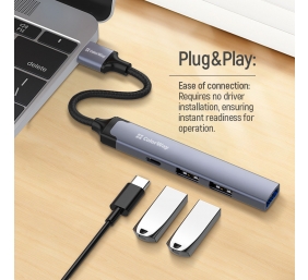 ColorWay 4-in-1 Docking Station | CW-HUB05