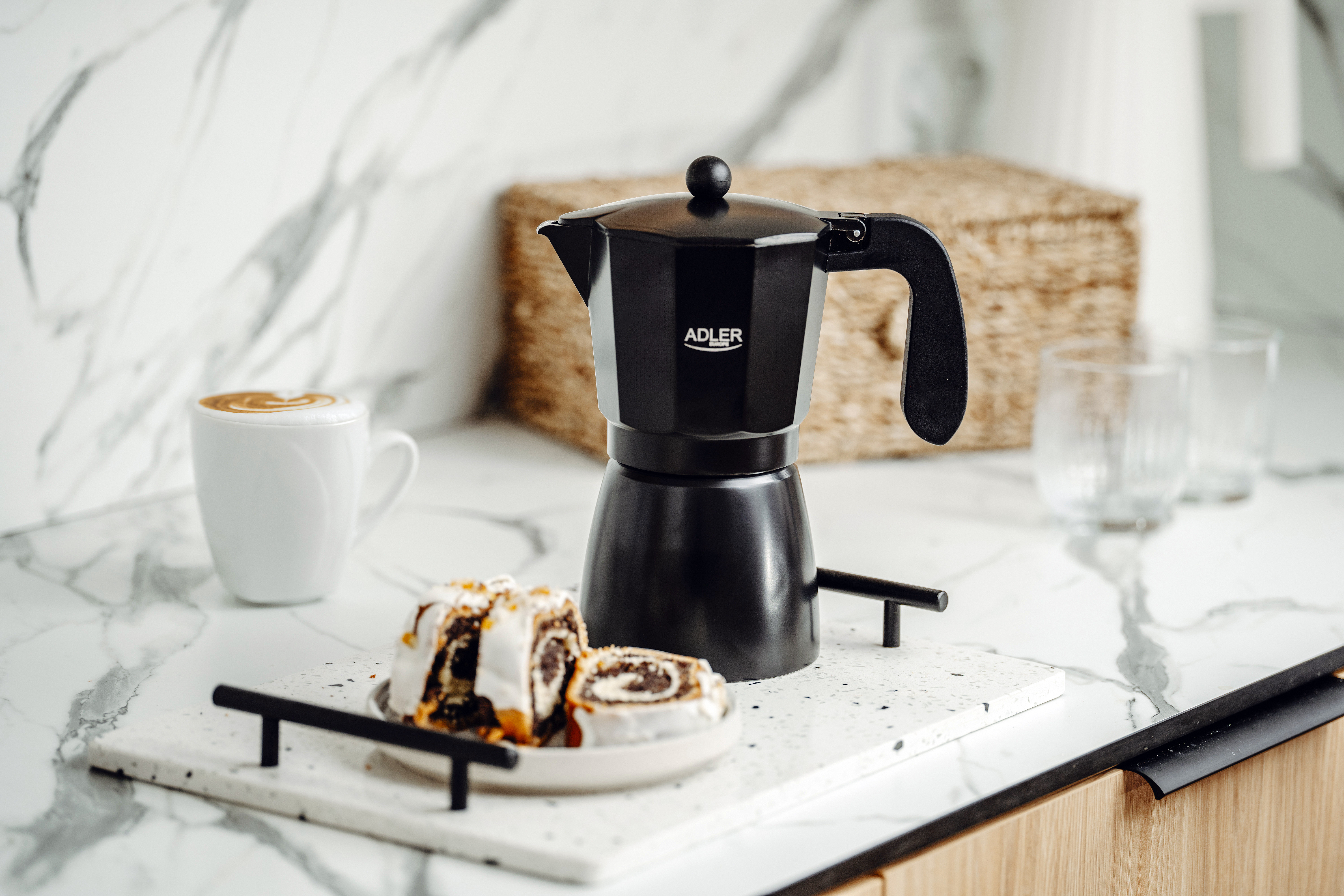 Adler Espresso Coffee Maker | AD 4429 | Black