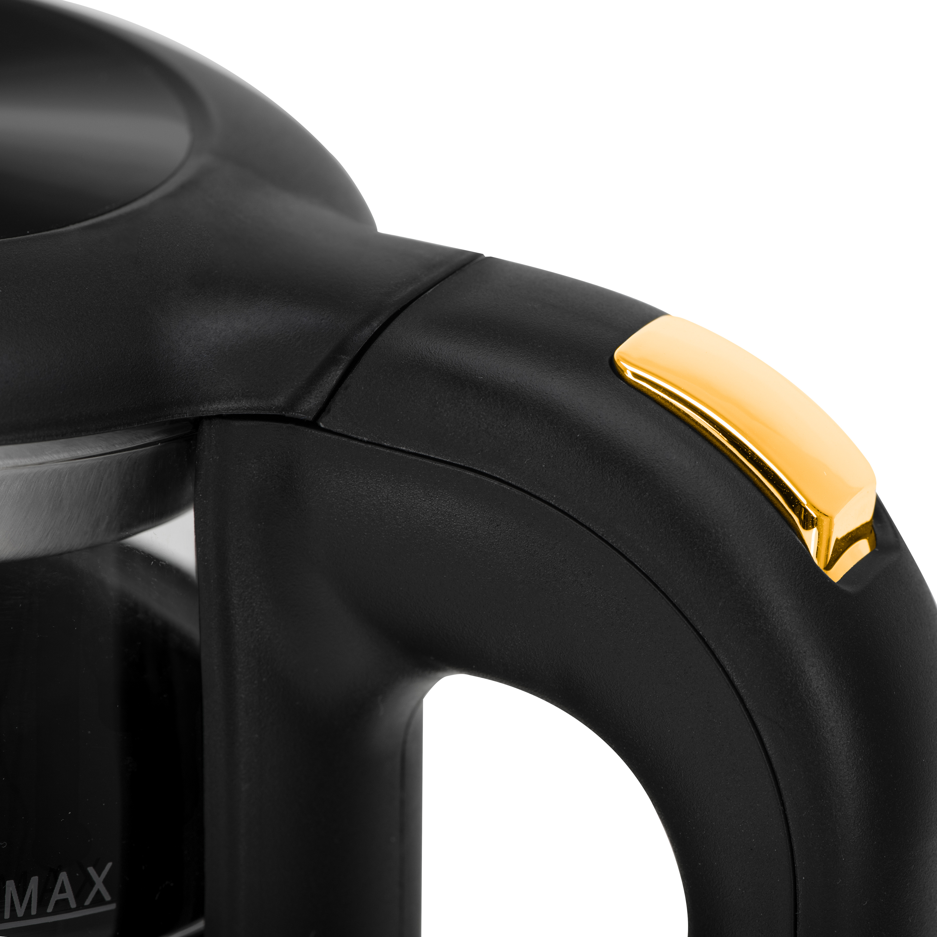 Adler Kettle with LED Display | AD 1305 | Electric | 2200 W | 1.7 L | Plastic | 360° rotational base | Black/Gold