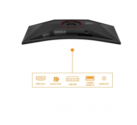 AOC CU34G4Z | 34 " | Fast VA | WQHD | 21:9 | 240 Hz | 1 ms | 3440 x 1440 pixels | 450 cd/m² | HDMI ports quantity 2 | Black