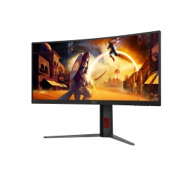 AOC CU34G4Z | 34 " | Fast VA | WQHD | 21:9 | 240 Hz | 1 ms | 3440 x 1440 pixels | 450 cd/m² | HDMI ports quantity 2 | Black