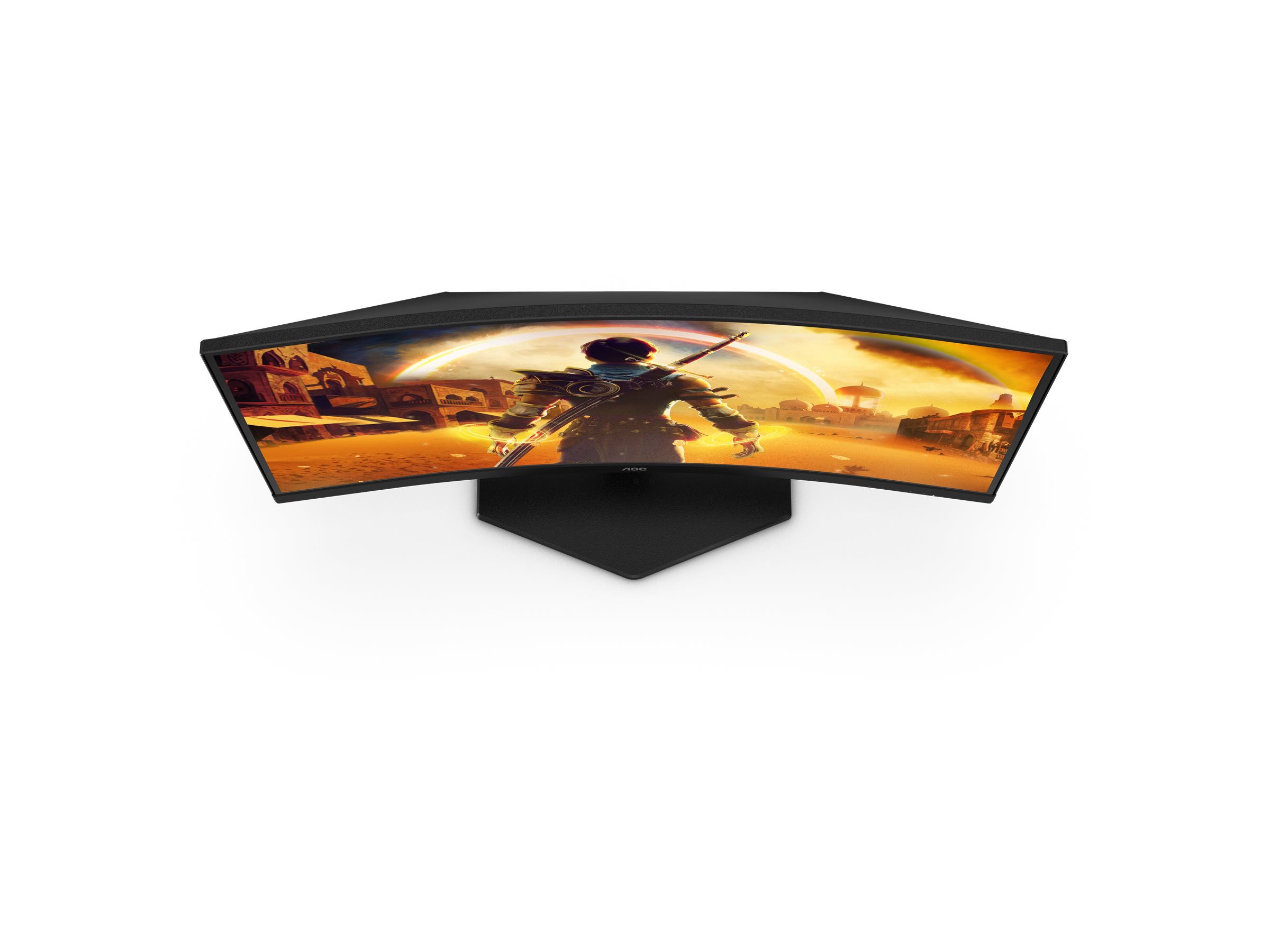 AOC | Gaming monitor | C24G42E | 24 " | VA | FHD | 16:9 | 180 Hz | 0.5 ms | 1920 x 1080 pixels | 250 cd/m² | HDMI ports quantity 2 | Black