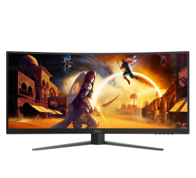 AOC | CU34G4 | 34 " | Fast VA | UWQHD | 21:9 | 180 Hz | 1 ms | 3440 x 1440 pixels | 300 cd/m² | HDMI ports quantity 2 | Black