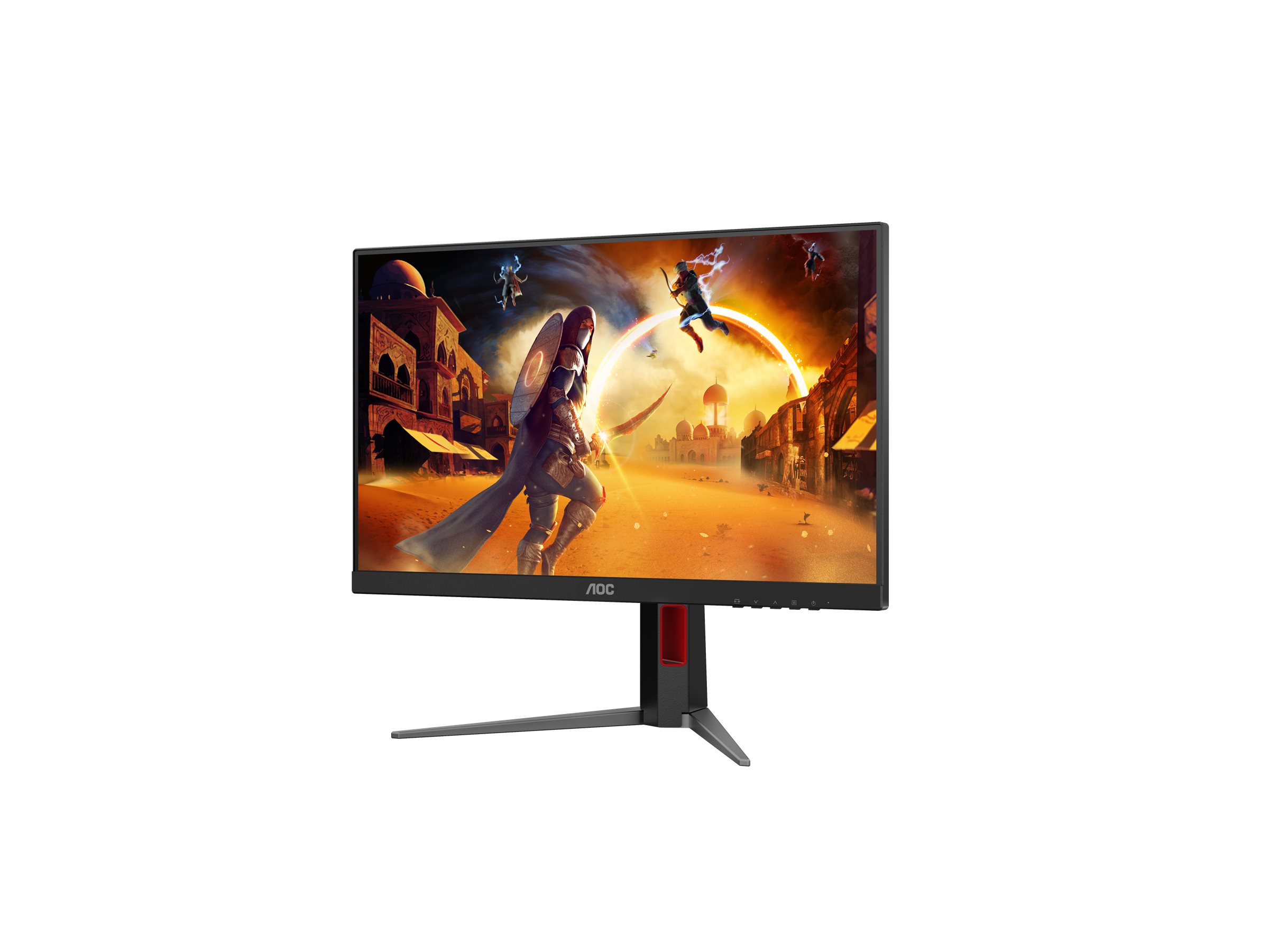 AOC | 24G4HA | 24 " | Fast IPS | FHD | 16:9 | 200 Hz | 0.5 ms | 1920 x 1080 pixels | 300 cd/m² | HDMI ports quantity 2 | Black, Red