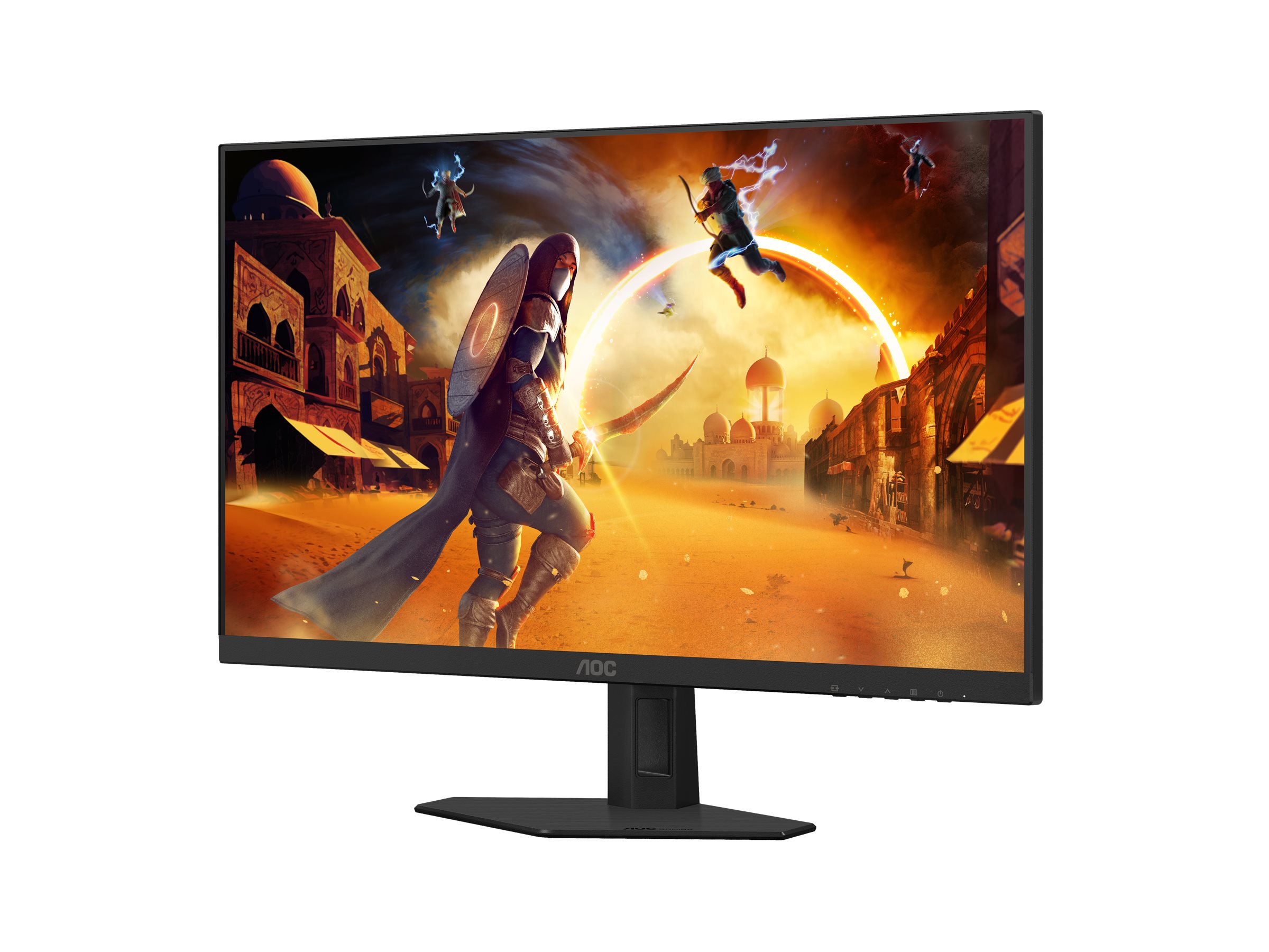 AOC AGON Q24G4RE | 24 " | Fast IPS | QHD | 16:9 | 180 Hz | 1 ms | 2560 x 1440 pixels | 300 cd/m² | HDMI ports quantity 1 | Black