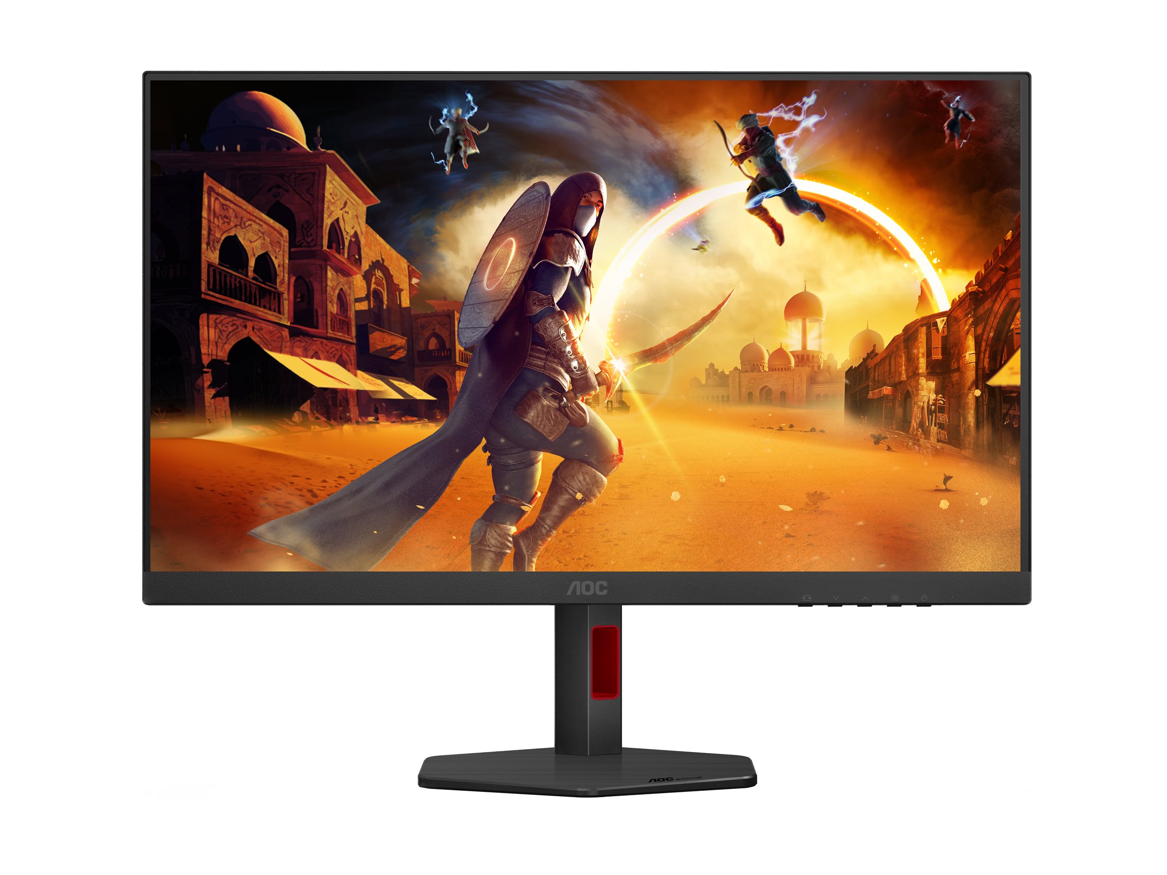 AOC | U27G4R | 27 " | Fast IPS | UHD | 16:9 | 120 Hz | 1 ms | 3840 x 2160 pixels | 400 cd/m² | HDMI ports quantity 2 | Black