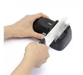 Kyocera DS-38 Elektrinis Deimantinis peilių galąstuvas (keraminiams, plieniniams peiliams), Juoda