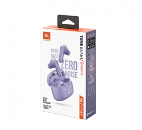 JBL Tune Beam Belaidės ausinės Earbuds, Bluetooth, Violetinė