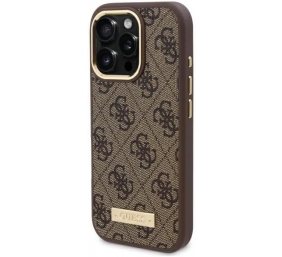 GUESS | GUHMP16LU4GPRW | Case | iPhone 16 Pro | Apple | Thermoplastic/Polyurethane | Brown