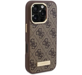 GUESS | GUHMP16LU4GPRW | Case | iPhone 16 Pro | Apple | Thermoplastic/Polyurethane | Brown