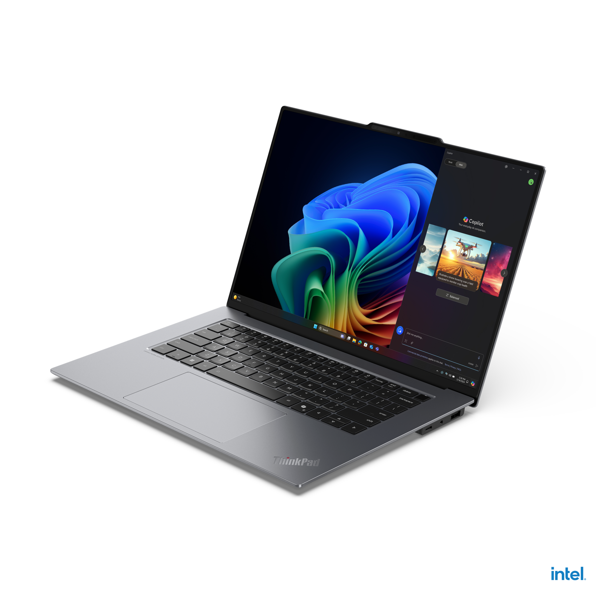 Lenovo ThinkPad X9-15 G1 | Grey | 15.3 " | OLED | Touchscreen | 2.8K | 2880 x 1800 pixels | Anti-reflection | Intel Core Ultra 7 | 258V | 32 GB | Soldered LPDDR5x | Solid-state drive capacity 1000 GB | Intel Arc Graphics | Windows 11 Pro | 802.11be | Blue
