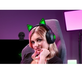 Razer Headset | Kraken Kitty V2 BT | Bluetooth | Over-ear | Microphone | Noise canceling | Wireless | Black