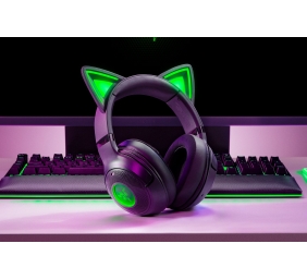 Razer Headset | Kraken Kitty V2 BT | Bluetooth | Over-ear | Microphone | Noise canceling | Wireless | Black